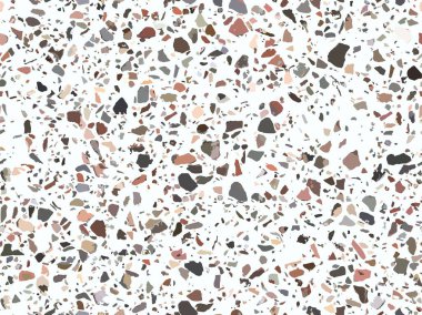 Terrazzo döşeme doku, Dikişsiz desen arka plan. Zemin, duvar, döşeme veya Tekstil baskı için soyut vektör tasarımı.