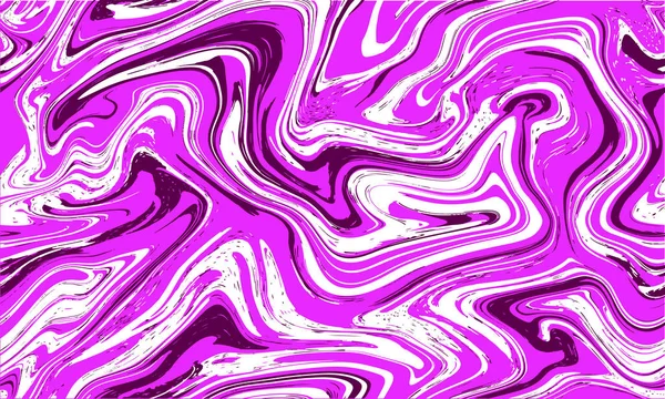 Bezproblémové Mramorová Textura, pozadí abstraktní tekuté. Růžové, fialové, purpurové abstraktní vzor. Vektorový pozadí — Stockový vektor