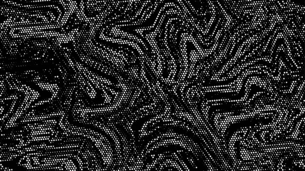 하프톤 대리석 질감 배경입니다. 추상 검은색과 흰색 도트 아트 배경 막입니다. 현대 회색조 패턴, 비즈니스 커버 배경 디자인입니다. 벡터. — 스톡 벡터