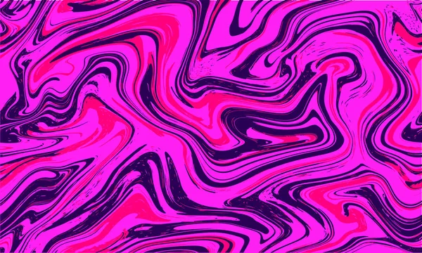 Бесшовная мраморная текстура, абстрактный жидкий фон. Розовый, фиолетовый, фиолетовый абстрактный рисунок. Векторный фон — стоковый вектор