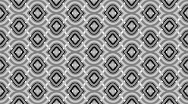 Kusursuz desenli geometrik. Hassas, güzel bir süs. Geometrik moda kumaş baskısı. Kusursuz vektör deseni.