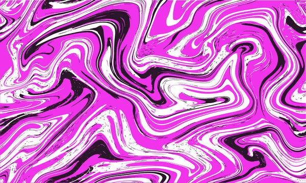 Sömlös marmor textur, abstrakt flytande bakgrund. Rosa, violett, lila abstrakt mönster. Vektor bakgrund — Stock vektor