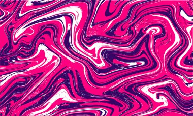 Sorunsuz Mermer doku, sıvı arka plan. Pembe, mor, mor soyut desen. Vektör zemin