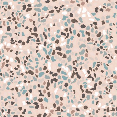 Terrazzo döşeme, pürüzsüz renkli bir arka plan. Zemin, duvar, kiremit veya tekstil üzerindeki baskı için soyut vektör dokusu tasarımı.