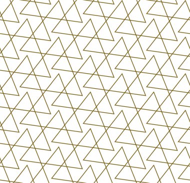 Devamlı Moda Vektörü Üçgen, Tekstil Doku. Tekrarlayan Monokrom Grafik Jeo Sanat Şablonu. Dalga Konforunu Tekrarla, Deco 