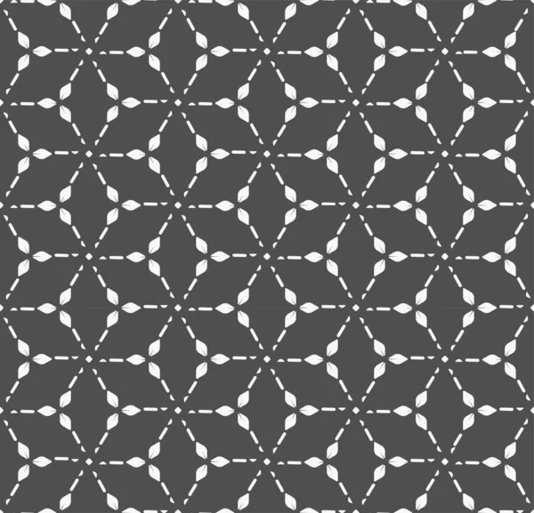 Повторите Modern Vector Hex, Grid Texture. Повторяющиеся графические ромбы. Непрерывная восточная технология, украшение — стоковый вектор