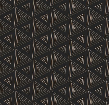 Sürekli Asya Vektörü Devamlı Tekstil Şablonu. Koyu Süsleme Grafikleri, Jeo Kafes Dokuları. Altın Süslü Hücre, Arkaplan 