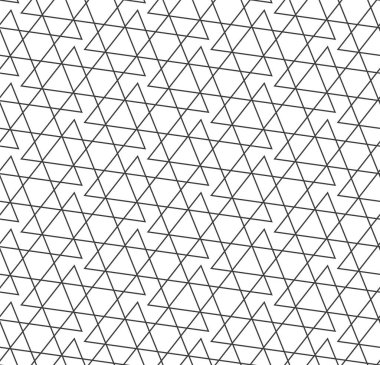Kusursuz Vintage Grafik Üçgeni, Arkaplan Deseni. Tekrarlayan Soyut Vektör Çapraz Dekorasyon Dokusunu. Süreklilik Klasiği 
