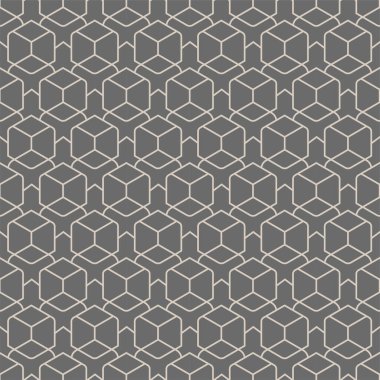 Satır Vektör Ağı, Örnekleme Dokusunu Tekrar Et. Kusursuz Beyaz Grafik Büyüsü Dekorasyonu. Tekrarlayan Modern Bal Tarağı, Arkaplan 