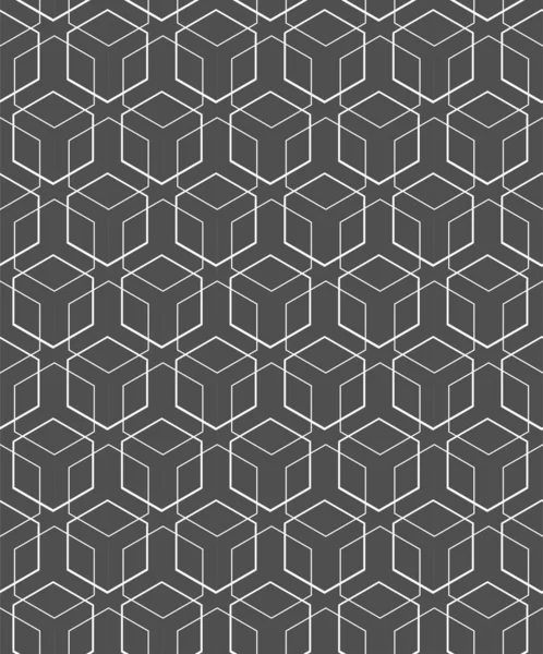 Repetitive Decorative Vector Rhombus, Swatch Pattern. Repita a textura gráfica simples da impressão do favo de mel. Seamless Retro Web, Têxtil — Vetor de Stock