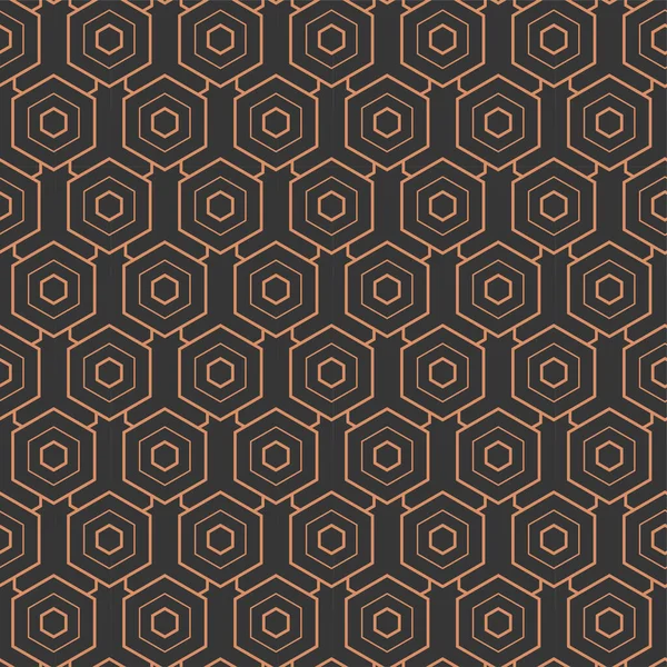 Hex Gráfico Clássico Sem Costuras, Swatch Texture. Repita o padrão de repetição diagonal do vetor mínimo. Rhombus elegante repetitivo , — Vetor de Stock