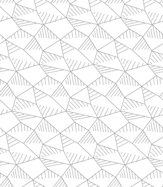 Continuous East Vector Diagonal Shapes Texture (en inglés). Gráfico geométrico inconsútil, patrón geotextil. Polivinílico elegante repetitivo, matriz — Vector de stock