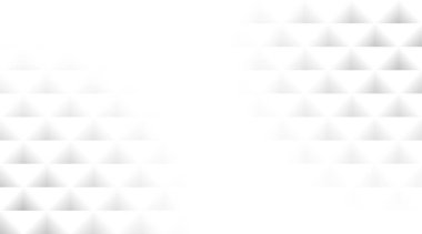 Beyaz soyut arkaplan deseni dokusu. Aydınlık, geometrik üçgen arka plan. İş afişi, poster şablonu. Vektör. 