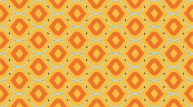 Kusursuz desenli geometrik. Hassas, güzel bir süs. Geometrik moda kumaş baskısı. Kusursuz vektör deseni.