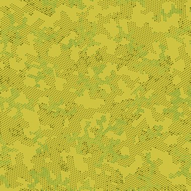 Yeşil Kusursuz Ordu Kamuflajı, Vektör Sanatı. Tekrarlanan Grafik Bej Modern, Camo Print. Khaki Tekrarlanan Çember Kamuflajı, Vektör Dokusu. Kusursuz Vektör Deseni Tasarımı.