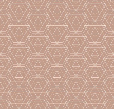 Kusursuz Dekoratif Grafik Altıgen, Deko Deseni. Devamlı Doğu Vektörü Devamlı Tekstil dokusu. Asya Bal Tarağı, Izgara 