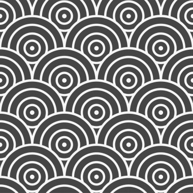 Tekrarlayan Zarif Grafik Devamlı Yazdırma Modeli. Devamlı Yaratıcı Vektör Kıvırcık Tasarım Dokusu. Kusursuz Tablosuz Pleksus 