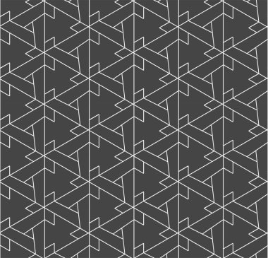 Kusursuz Asyalı Vektör Çapraz, Tekrarlama Düzeni. Tekrarlayan Soyut Grafik Polonyalı Tasarım Dokuları. Ramazan Ağı 'nı tekrarla, Desen 