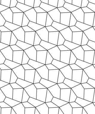 İslami Grafik Çapraz Tekrarlama Dokusunu Tekrarla. Tekrarlayan Yaratıcı Vektör, Hücre Örnekleri Modeli. Süreklilik Süslemesi 