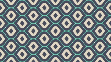 Kusursuz desenli geometrik. Hassas, güzel bir süs. Geometrik moda kumaş baskısı. Kusursuz vektör deseni.