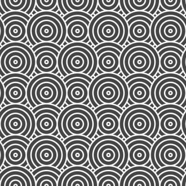 Beyaz Vektör Kıvrımlı Arkaplan Örnekleri. Sürekli Retro Grafik Eğimli Örnekleme Dokusu. Tekrarlayan Doğrusal Dalgalanma Yapılandırması 