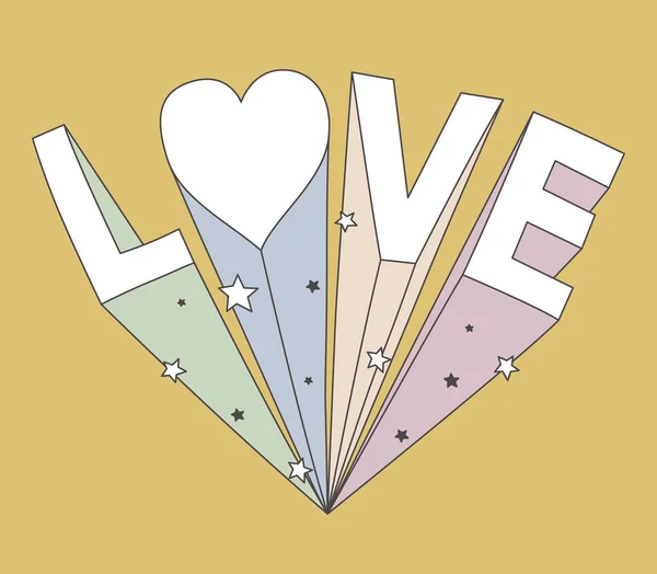 Aşk Kelimesi. Tek Noktada Harfleri Engelleme.