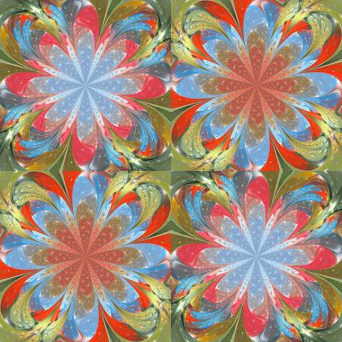 Renkli çiçek desenleri, vitray şeklinde. Davetiyeler, defter kapakları, telefon kılıfları, kartpostallar, duvar kağıtları gibi şeyler için kullanabilirsiniz. Yaratıcı tasarım için sanat.