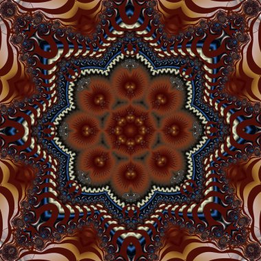 Fraktal arka plan harika. Davetiyeler, defter kılıfları, telefon kılıfı, kartpostallar, seramik, halı vs. için kullanabilirsiniz. Yaratıcı tasarım, sanat ve eğlence için sanat.