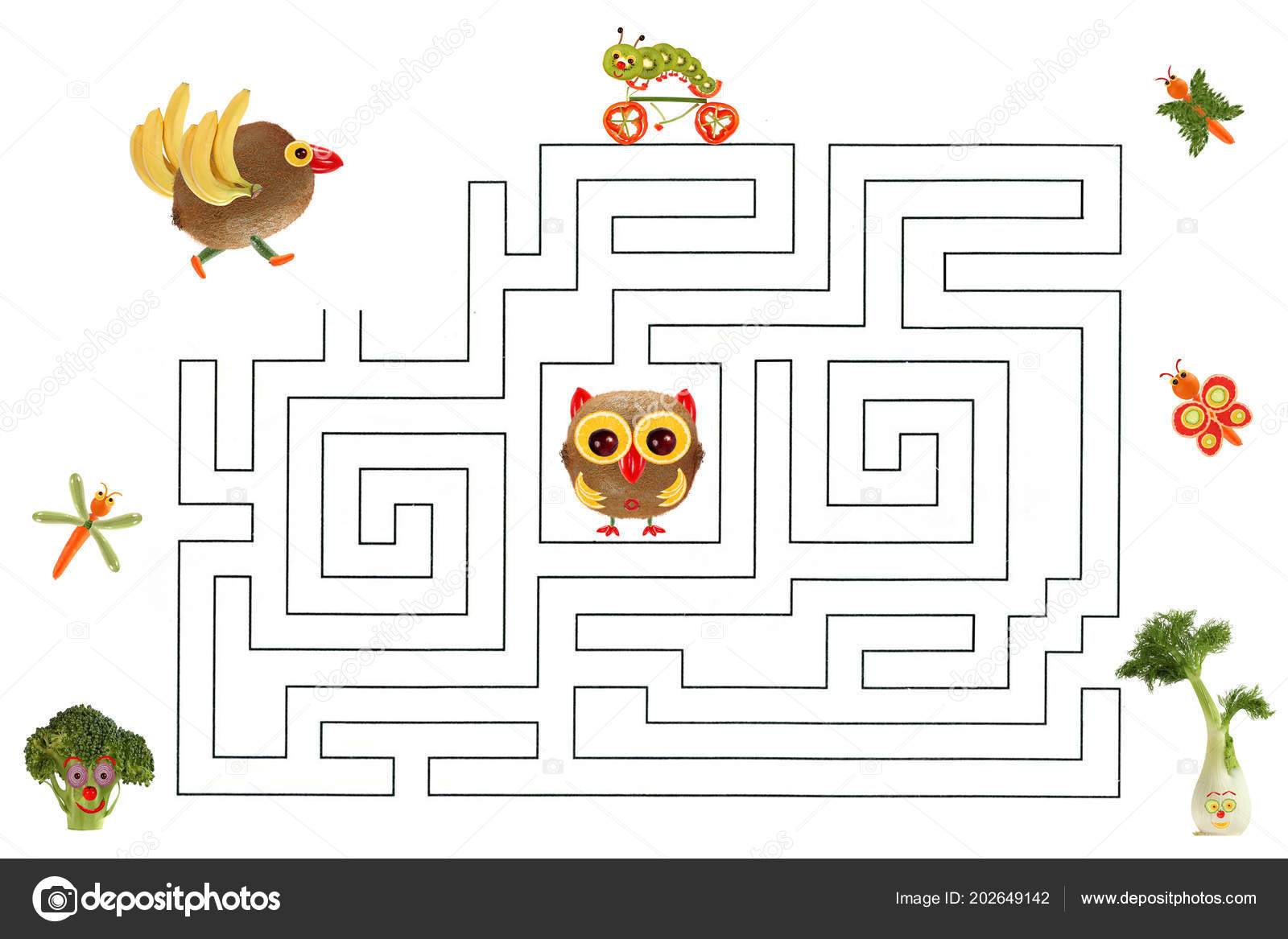 就学前の子供のための面白い迷路ゲーム 就学前の子供のための論理教育のイラスト ストック写真 C Velirina 就学前の子供のための面白い迷路ゲーム 就学前の子供のための論理教育のイラスト ストック写真 C Velirina