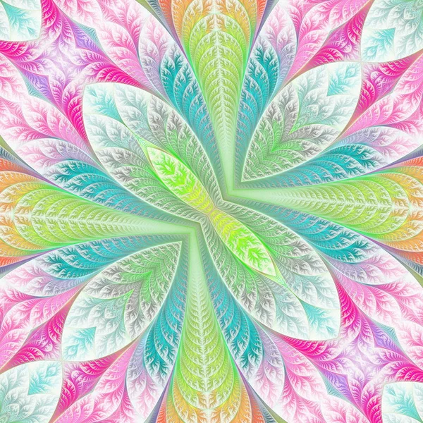 Flower Pattern Fractal Design Artwork Creative Design Art Entertainment — Stock Photo, Image