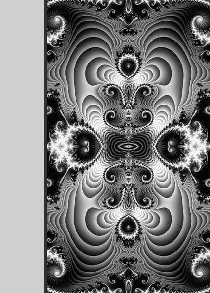 Design of spiral ornamental notebook cover