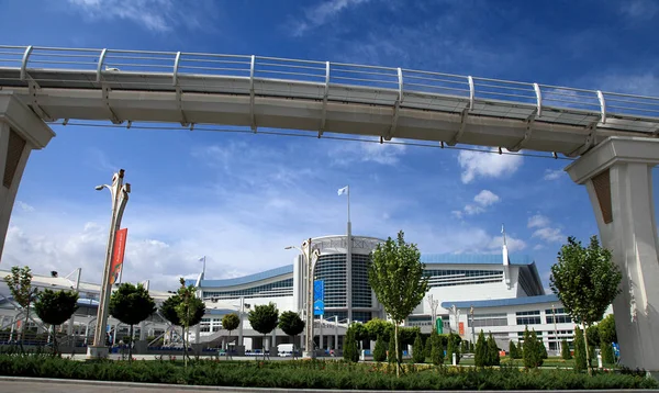 Aşgabat Türkmenistan Eylül 2017 Aşkabat Modern Mimarisi Aşkabat Türkmenistan Başkenti — Stok fotoğraf