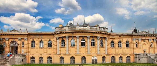 Будапешт Червня 2014 Року Частина Szechenyi Лікувальні Купальні Circa Липня — стокове фото