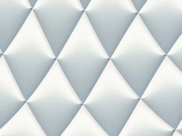 Rombi Decorati Bianco Grigio Chiaro Modello Ripetitivo Design Geometrico Monocromatico — Foto Stock