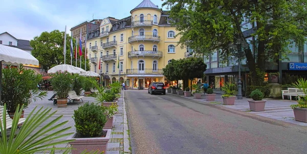 Baden Baden Niemcy Lipca 2014 Widok Hotel Haus Reichert — Zdjęcie stockowe