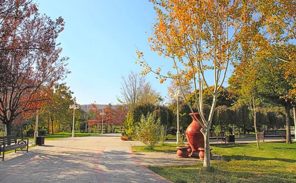 Nowy Park Górach Aszchabad Turkmenistan — Zdjęcie stockowe