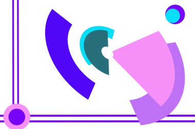 Parlak renkli arka planda avangart bir tarzda. Kutlama ve reklam için doku birimleri.