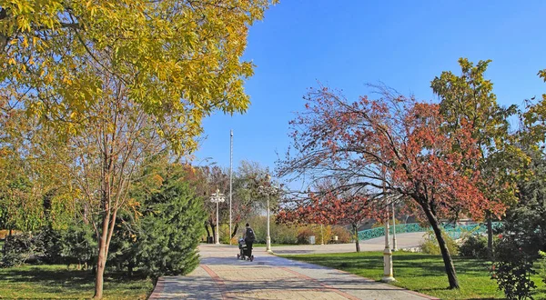 Nový Park Horách Ašchabad Turkmenistán — Stock fotografie