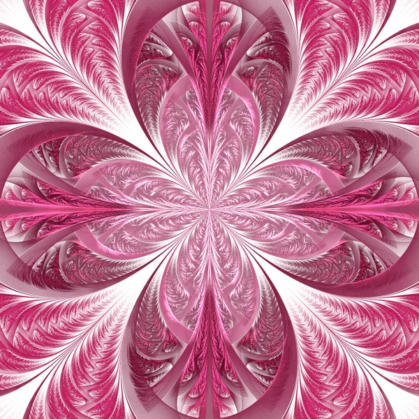 Beautiful Fractal Flower Collection Frosty Pattern You Can Use Invitations — Stock Photo, Image