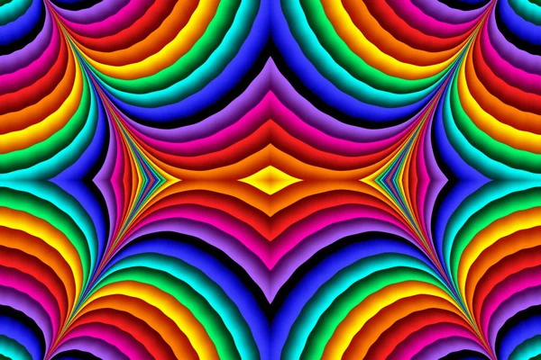 Linhas abstratas coloridas brilhantes para fundo. Obra de arte para creat — Fotografia de Stock