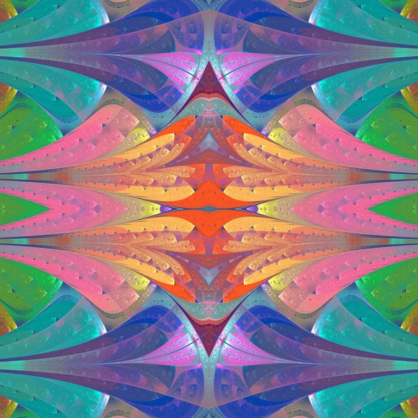 Patrón abstracto multicolor en estilo vitral. Tú. —  Fotos de Stock
