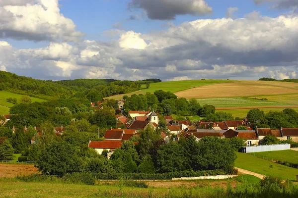 Verano en Bourgogne, Francia . —  Fotos de Stock