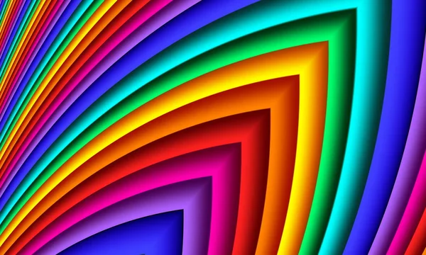 Яскраві барвисті абстрактні лінії для тла. Художня робота для створення Ліцензійні Стокові Зображення