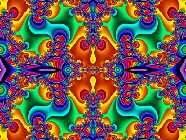 Fabulous multicolored pattern. You can use it for invitations, n — Stock Photo, Image