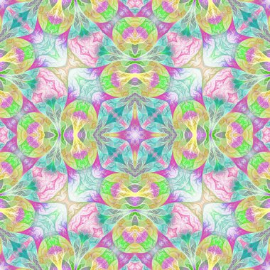 Fraktal tasarımında çok renkli güzel desen. Sen-ebilmek kullanma o