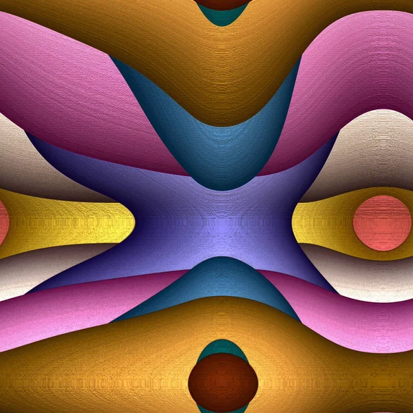 Spel van shapes serie. Abstracte moderne kunst achtergrond. De — Stockfoto