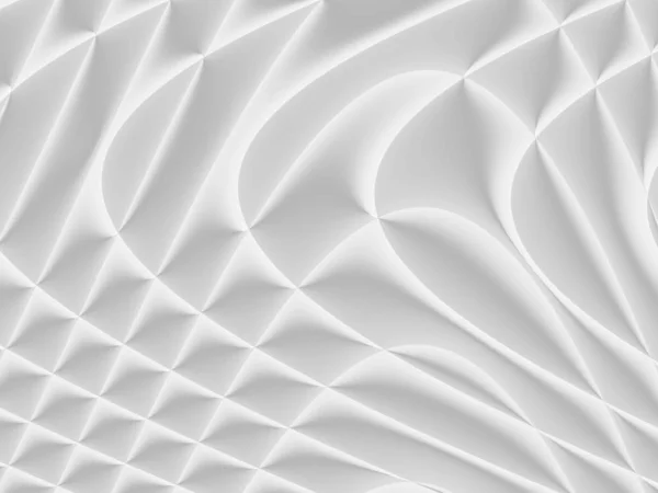 Λευκό και ανοιχτό γκρίζο φουτουριστικό μοτίβο. Μονόχρωμος σχεδιασμός FO — Φωτογραφία Αρχείου