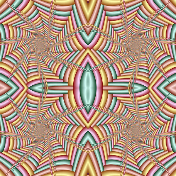 Patrón de pastel festivo abstracto sin costuras multicolor. Etnia de azulejos — Foto de Stock