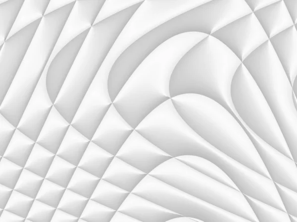 Λευκό και ανοιχτό γκρίζο φουτουριστικό μοτίβο. Μονόχρωμος σχεδιασμός FO — Φωτογραφία Αρχείου