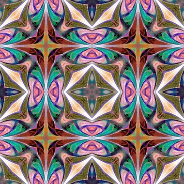 Kusursuz, çok renkli çiçek deseni. Vitray pencere, fayans, mozaik, seramik, defter kılıfları, telefon kılıfı, kartpostallar, duvar kağıtları için kullanabilirsiniz. Yaratıcı tasarım ve sanat eserleri.